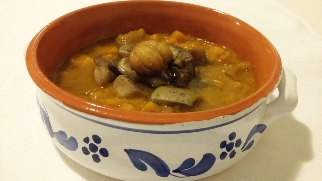 Zuppa Di Zucca Con Funghi E Castagne Le Ricette Di Stef